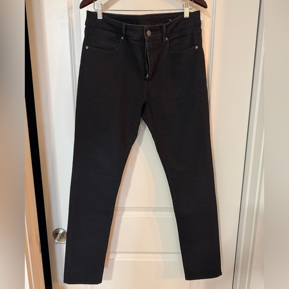 American Eagle men’s Athletic Skinny Black Jeans size 32x32 - Picture 7 of 9